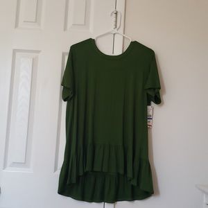 Green Babydoll Tee
